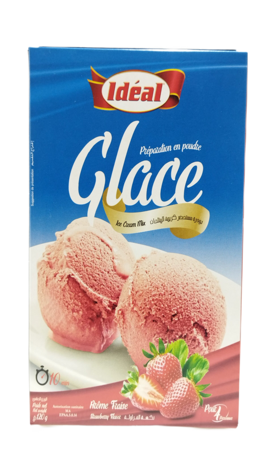 Ideal Glace au Fraise 120G