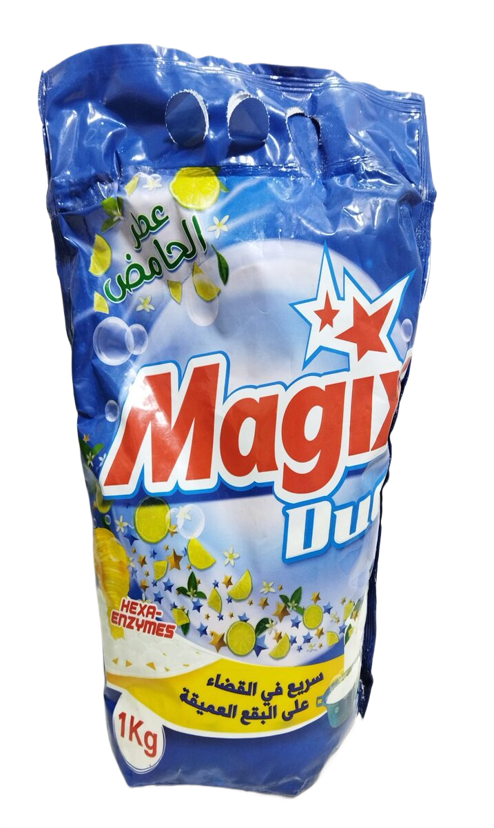 Magix Duo Lessive Citron 1KG