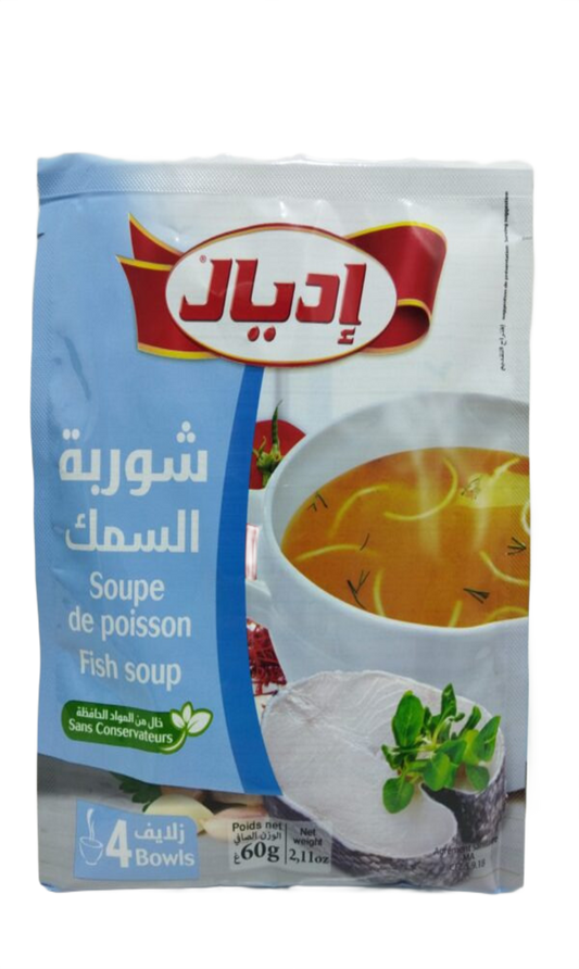 Ideal Soupe de Poisson 60G