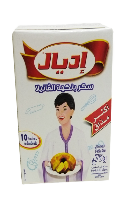 Ideal Sucre au Vanille 75G